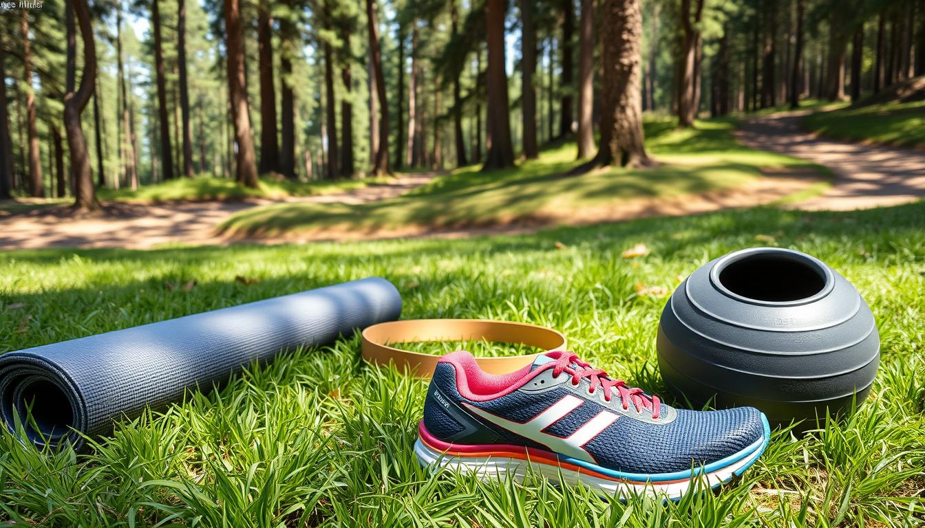 Outdoor workout equipment